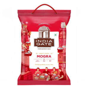 India Gate Pure Basmati Mini Mogra Rice 10 Kg Pack